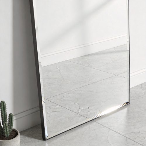 Frameless Beveled Edge Full-Length Mirror